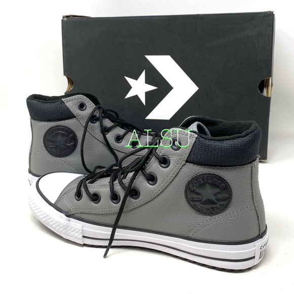 Converse Chuck Taylor PC Men Boot Leather Grey Man - Picture 6 of 7